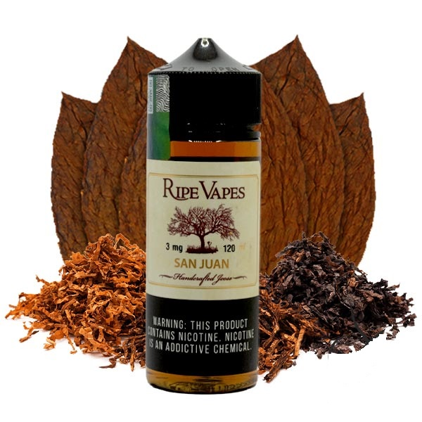 ایجوس رایپ ویپ سیگار برگ کوبایی اصل 120 میل | RIPE VAPES SAN JUAN JUICE